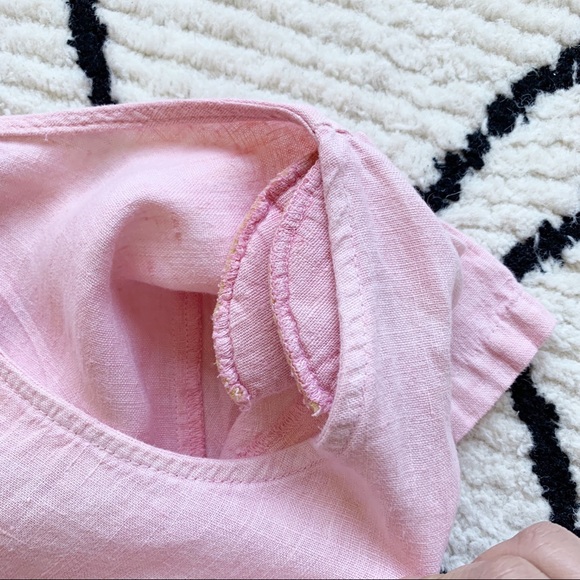 Linen Tie Dye Maxi Dress - Picture 7 of 16